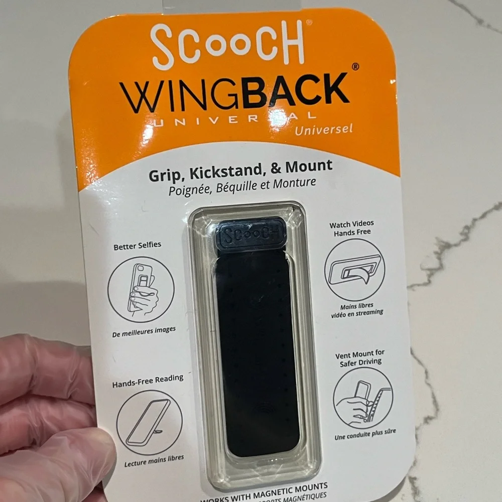 Wingman Black Phone Grip and Stand new with tags